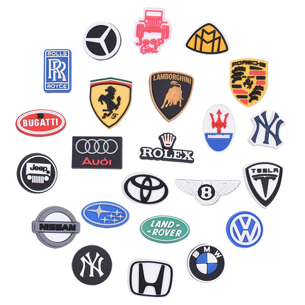 Car Brands Croc Charms