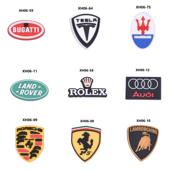 Car Brands Croc Charms