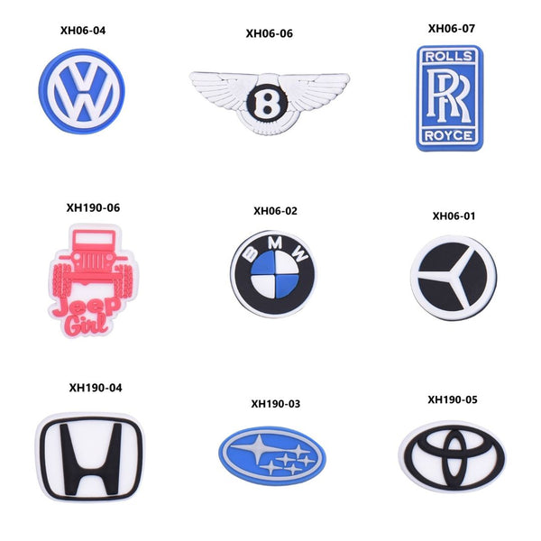 Car Brands Croc Charms