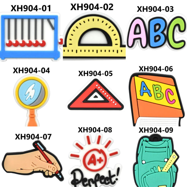 Back To School Croc Charms 01