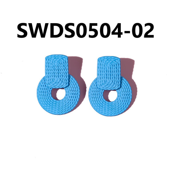 Bright Round Earrings