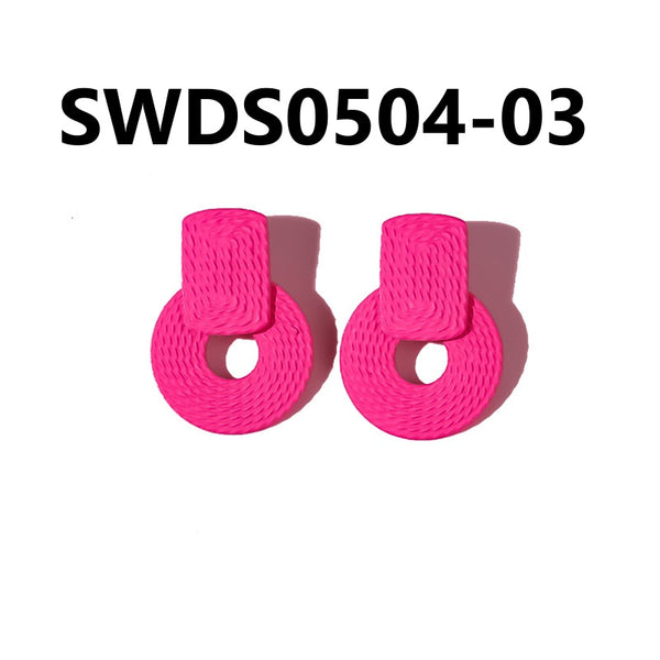 Bright Round Earrings