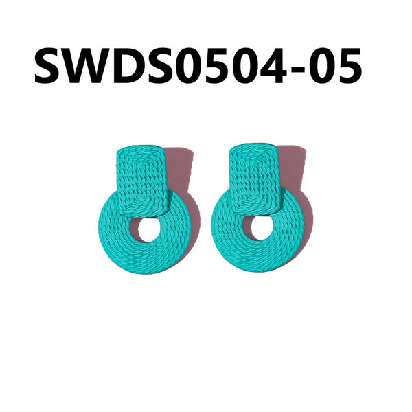 Bright Round Earrings