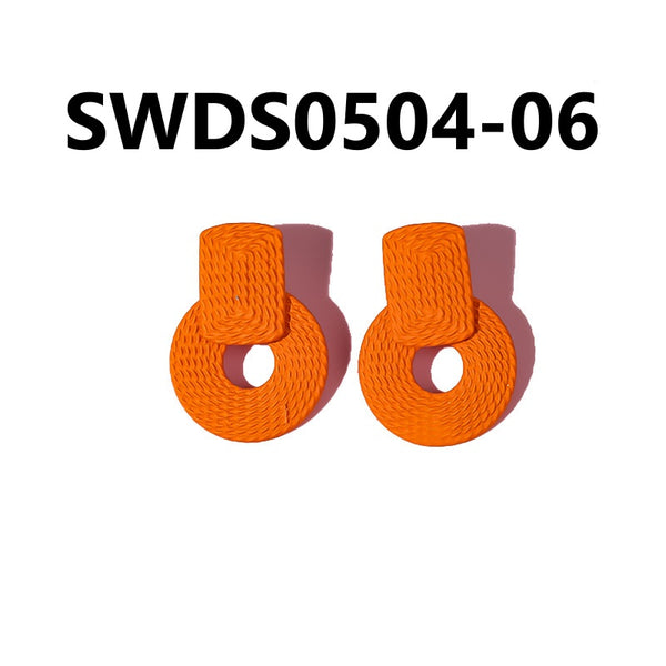 Bright Round Earrings