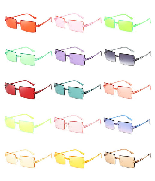 Frameless Square Sunglasses C