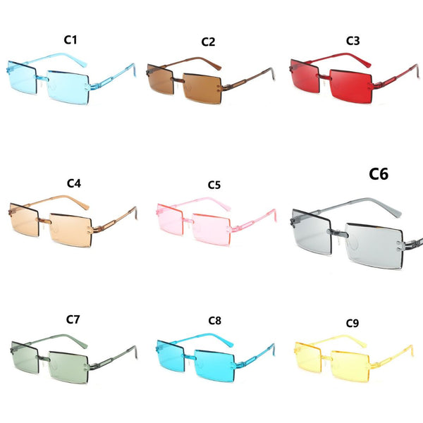 Frameless Square Sunglasses C