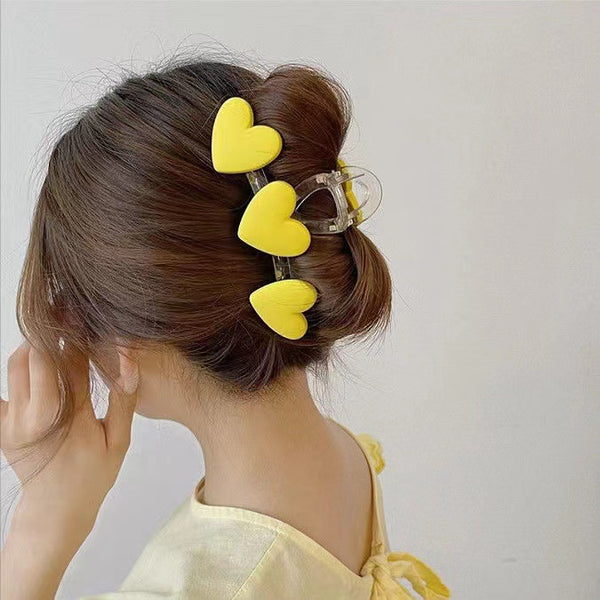 Hearts Hair Clamps