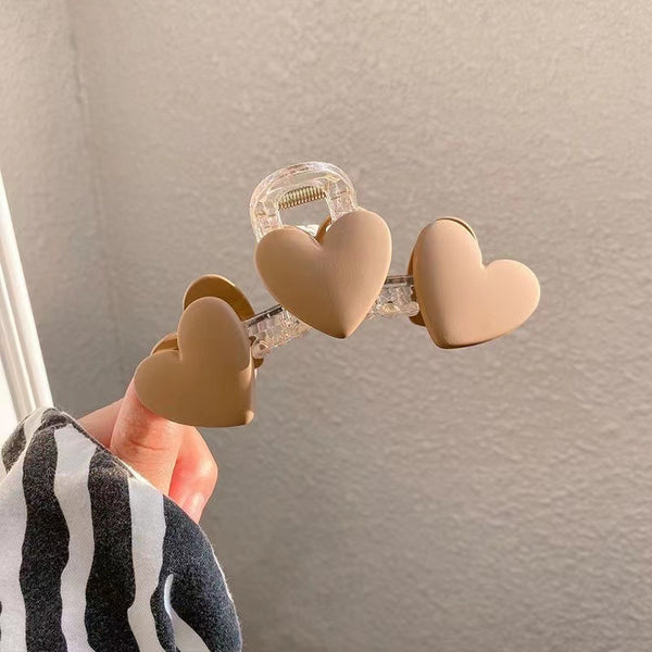 Hearts Hair Clamps