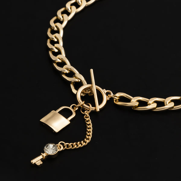 Lock and Key Necklace BK04726