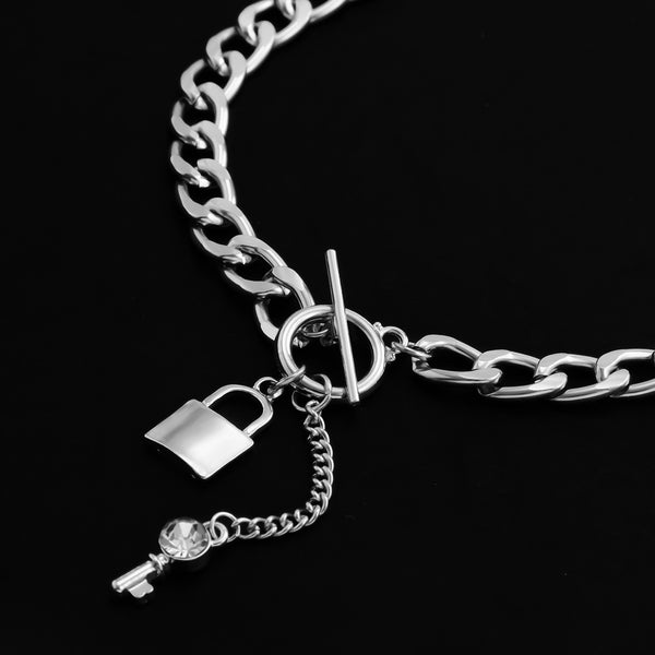 Lock and Key Necklace BK04726
