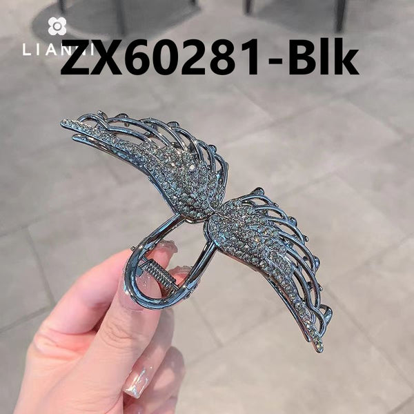 Metal Wings Hair Clamps