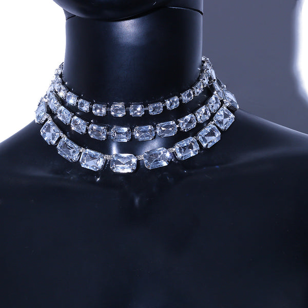 Multi-Layer Diamante Necklace 21615