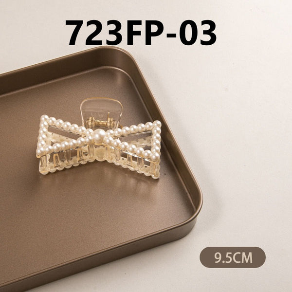Pearl Hair Clamps