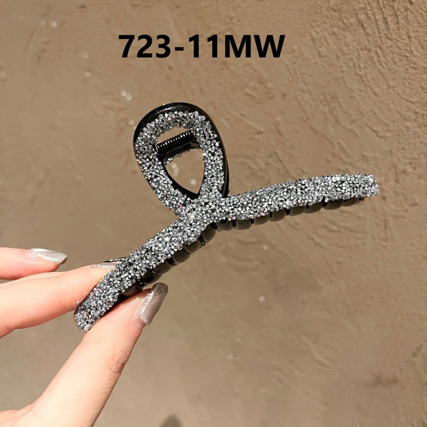 Rhinestones Hair Clamps