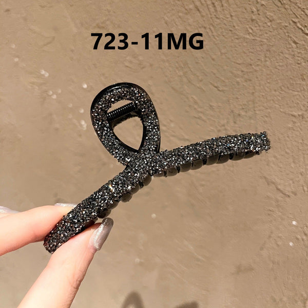 Rhinestones Hair Clamps