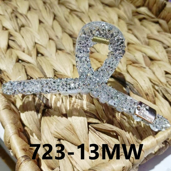 Rhinestones Hair Clamps