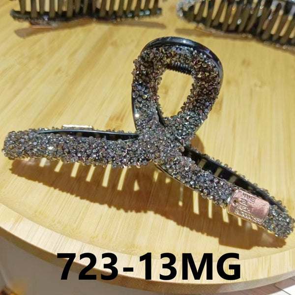 Rhinestones Hair Clamps