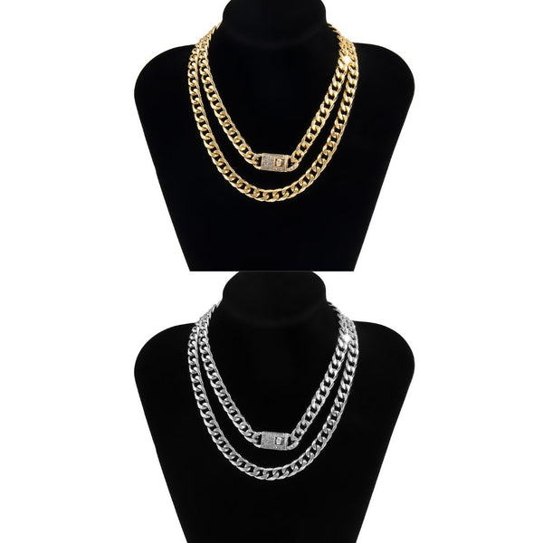 Thick Cuban Chain Necklace JS01676