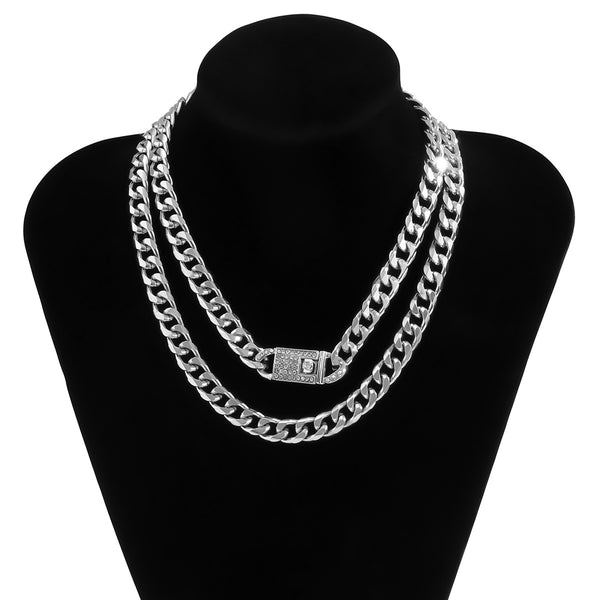 Thick Cuban Chain Necklace JS01676