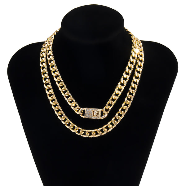 Thick Cuban Chain Necklace JS01676