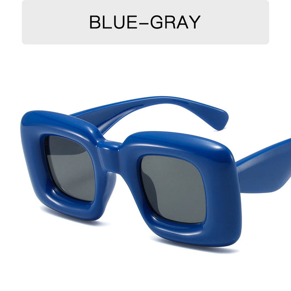 Thick Square Frame Sunglasses SD2604