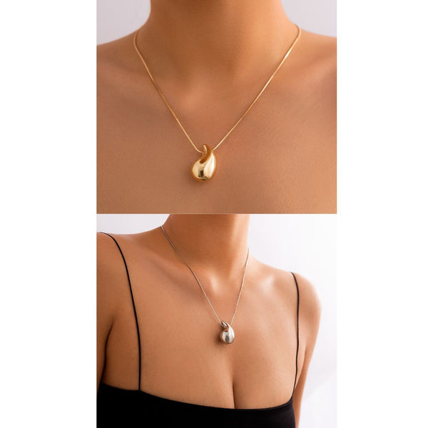 Water Drop Pendant Necklace BK05808