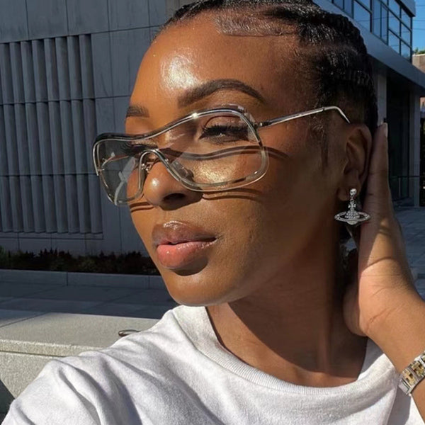 Y2K Frameless 1 Piece Sunglasses