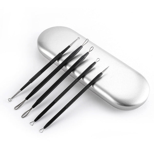 5Pcs Stainless Steel Acne Remover Kit