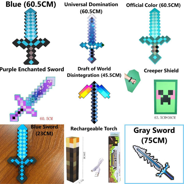 Foam Minecraft Weapons 1