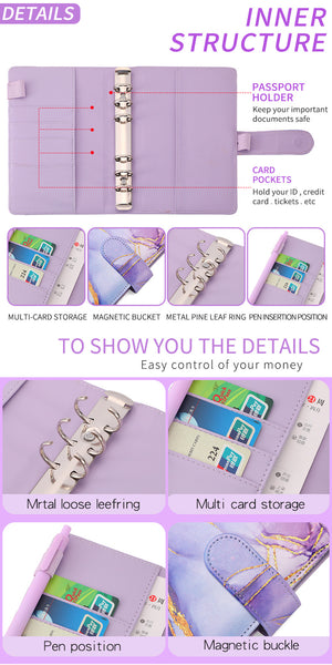 Marble A6 Budget Planner