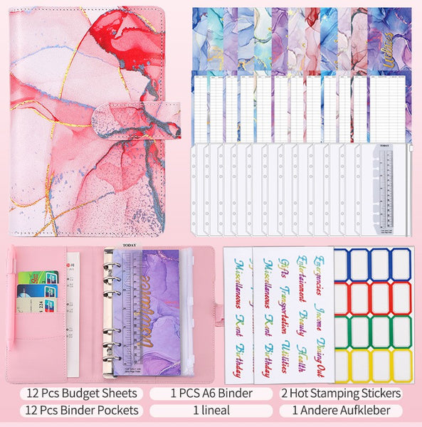 Marble A6 Budget Planner