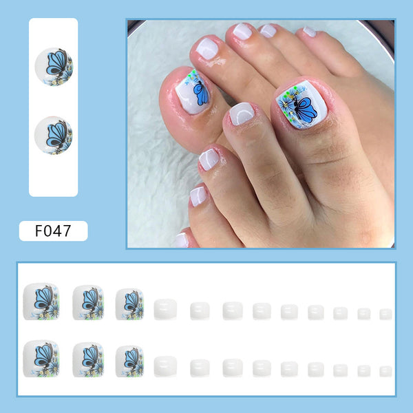 Press On Toe Nails F0