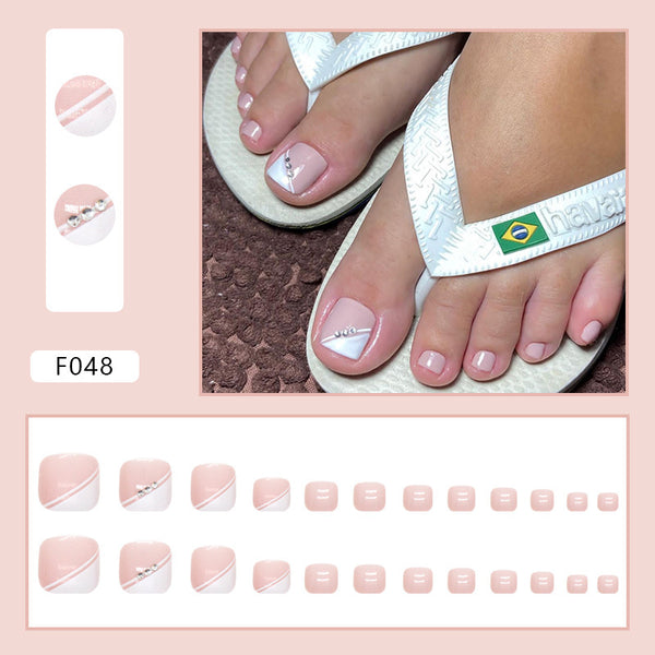 Press On Toe Nails F0