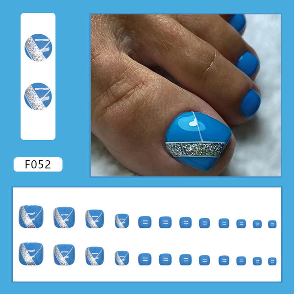 Press On Toe Nails F0