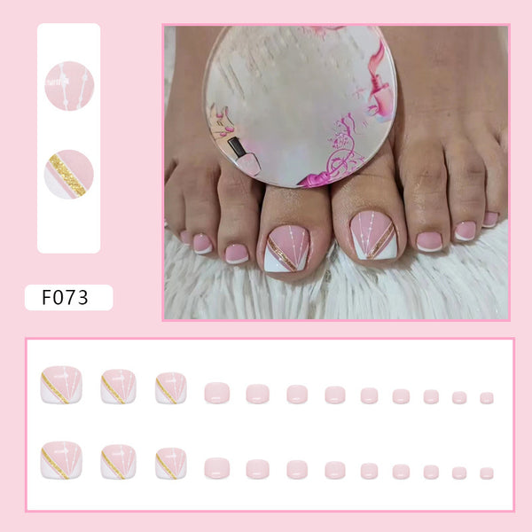 Press On Toe Nails F0