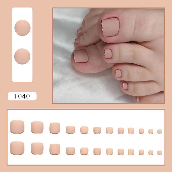 Press On Toe Nails F0