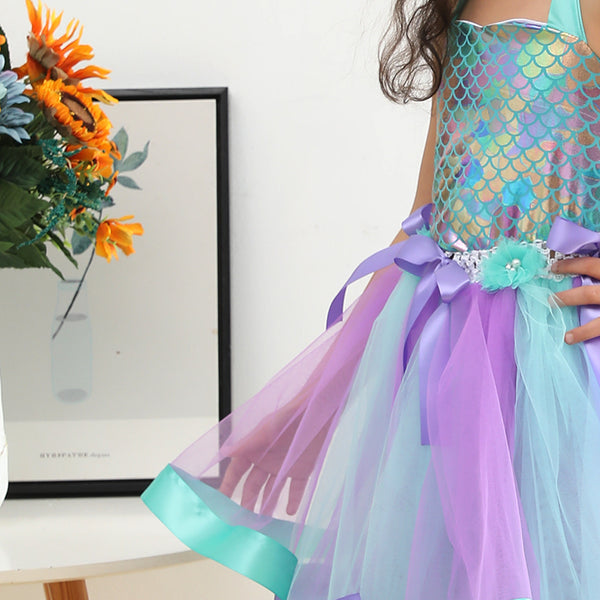 Mermaid Princess Dress + Headdress