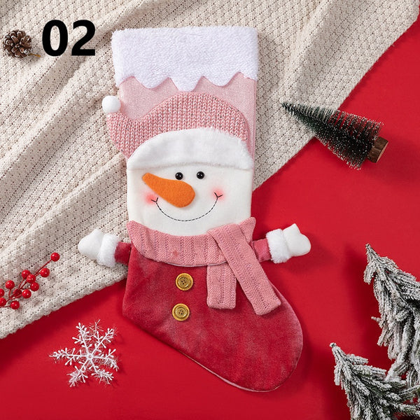 Extra Large Gradient Pink Christmas Stockings