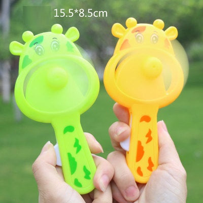 Hand Cranked Deer Portable Fans