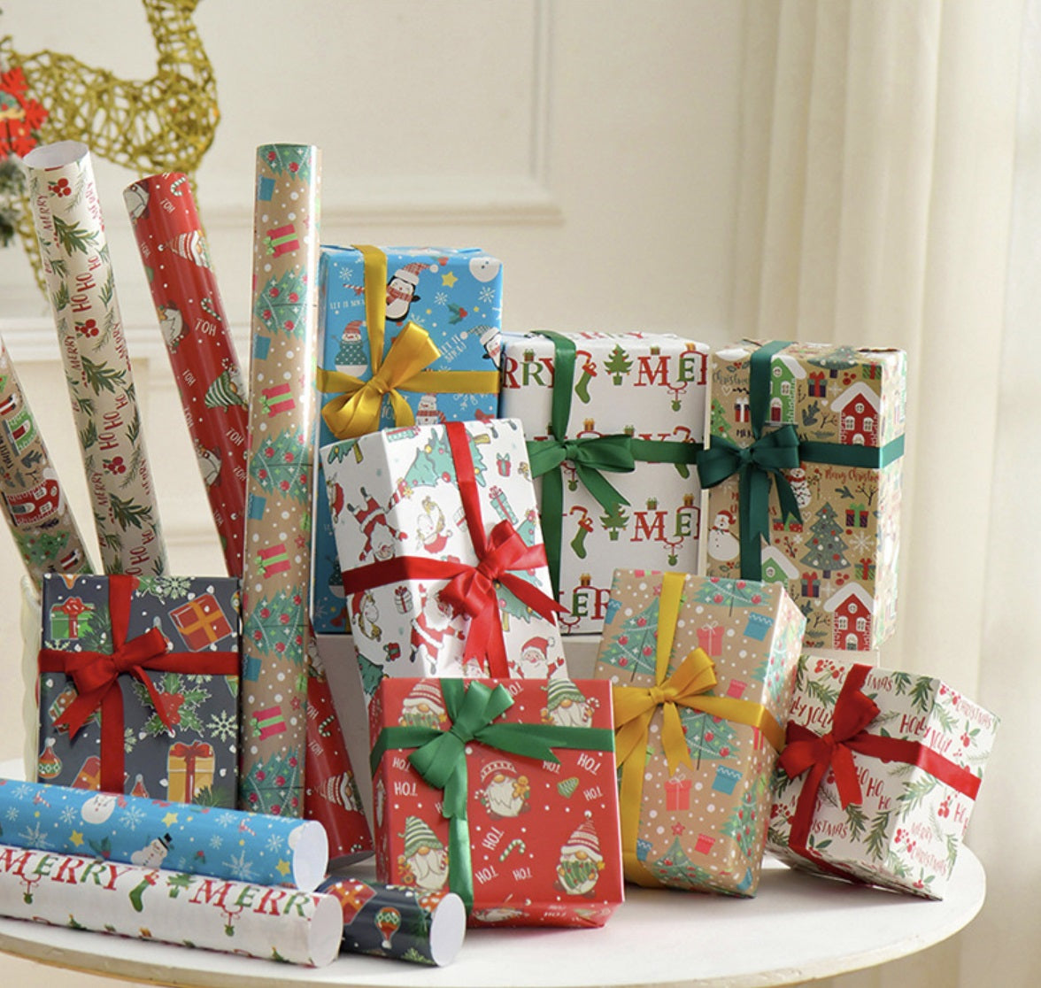 Christmas Tree Gift Paper