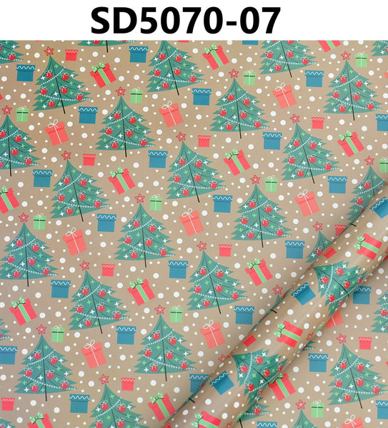 Christmas Tree Gift Paper