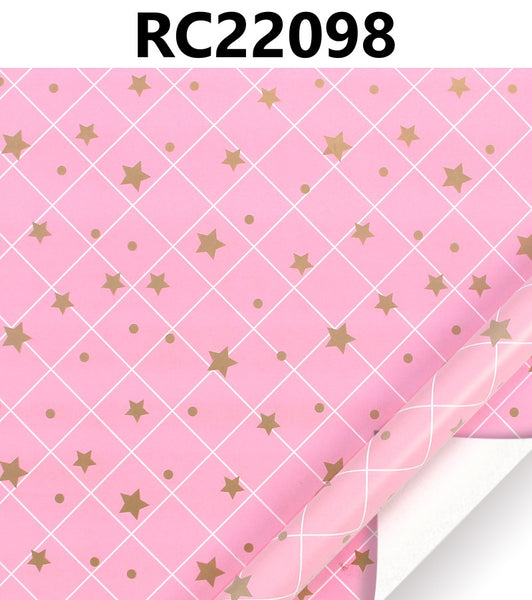 Metallic Pink Gift Paper RC22