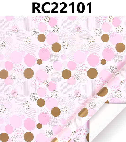 Metallic Pink Gift Paper RC22