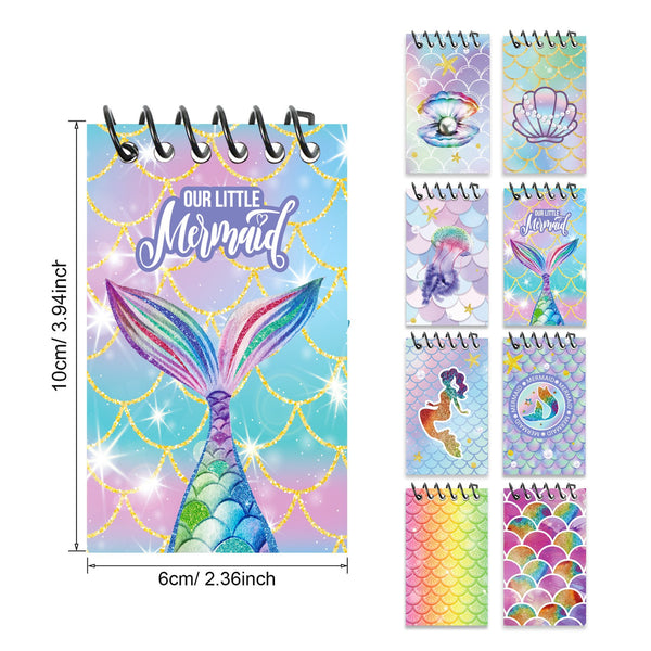 Cute Cartoon Mermaid Notepads