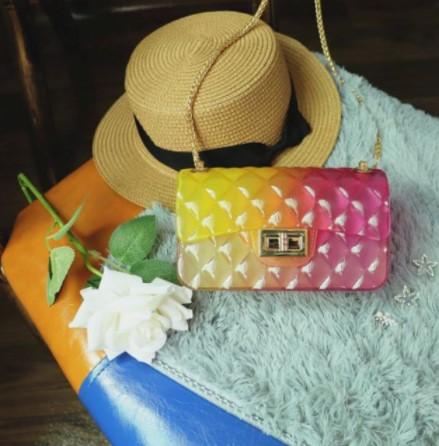 Jelly Quilted Chain Sidebag