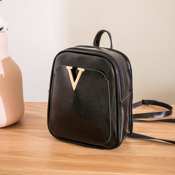 Mini Trend Fashion PU Leather Backpack