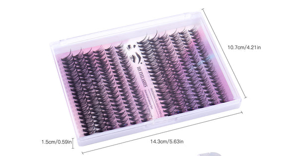 240 Clusters Segmented Eyelashes