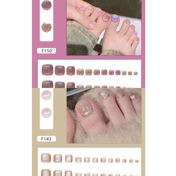 Press On Toe Nails 824