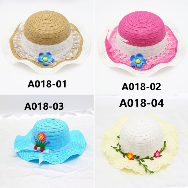Easter Children Straw Hats