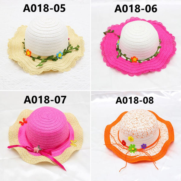 Easter Children Straw Hats